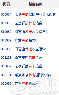 养老基金